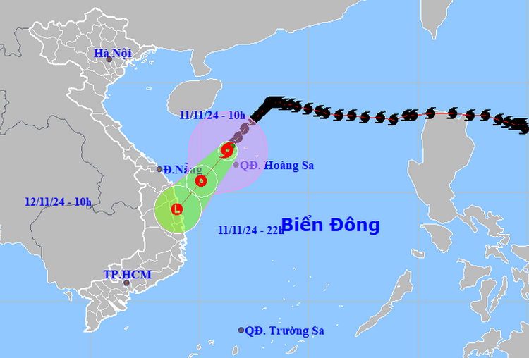 Back-to-back storms likely to batter East Vietnam Sea