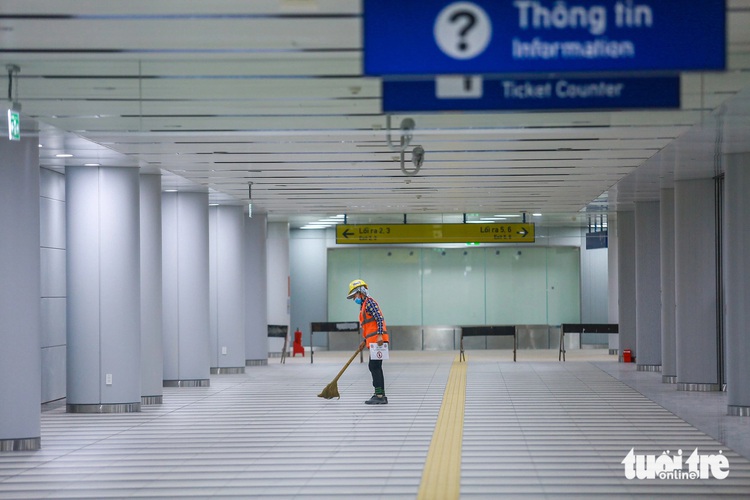 Largest metro station ready for commercial operation in Ho Chi Minh City