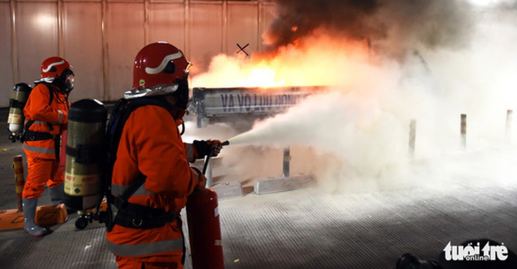 Over 7,000 people, choppers to join fire drill in downtown Ho Chi Minh City next month