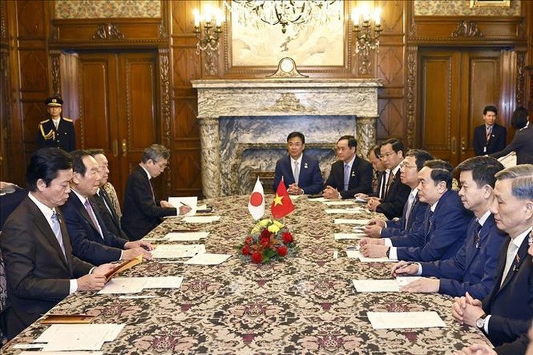 Japan sees Vietnam as key partner in region: lower house speaker