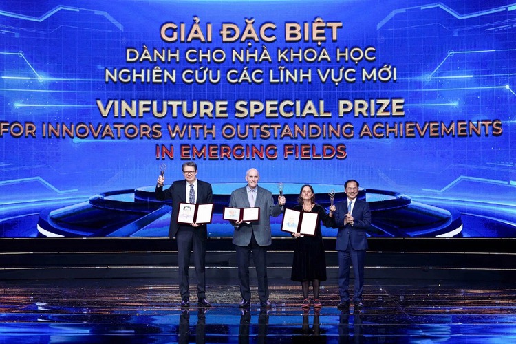 Vietnam’s VinFuture Prize 2024 honors 4 scientific works