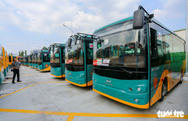150 e-buses arrive in Ho Chi Minh City to serve first metro line