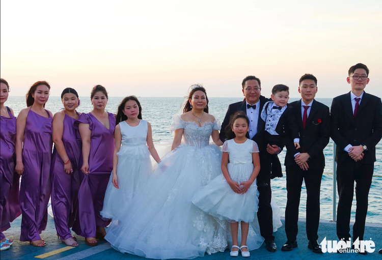 Mongolian entrepreneur couple hold luxury wedding party on Vietnam’s Phu Quoc