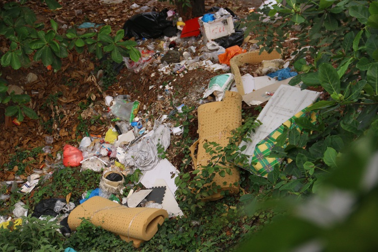 Residents complain of household waste piling up near metro stations in Ho Chi Minh City