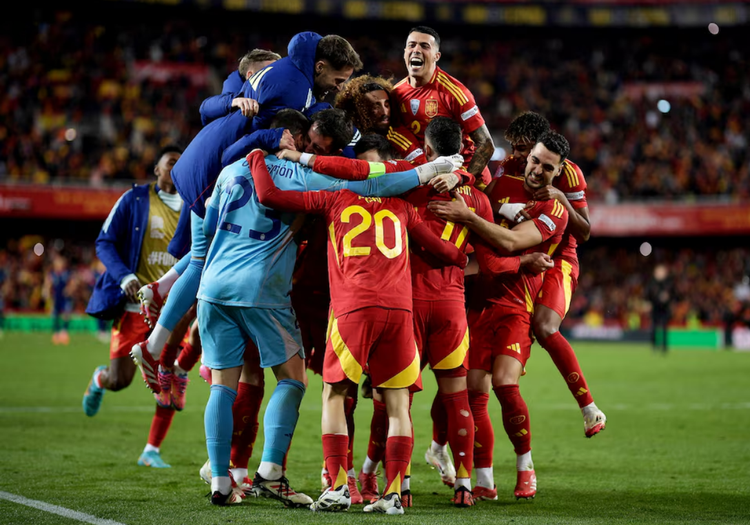 Spain edge Netherlands in penalty shootout to reach Nations League semis