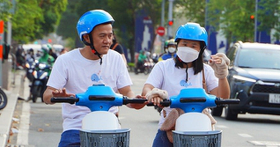 1.000 vé xe đạp điện công cộng miễn phí 60 phút cho người dân TP.HCM 관련 이미지