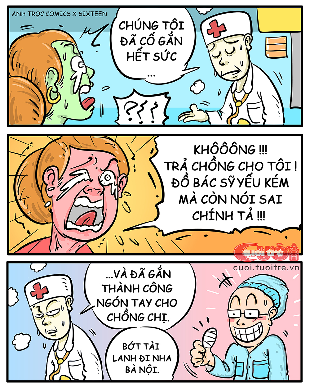Bớt tài lanh nha bà nội