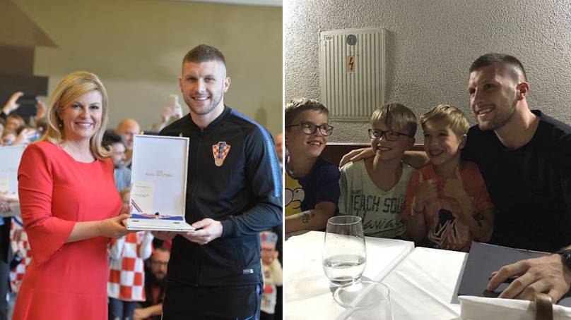 Ante Rebic trả khoản nợ cho khoảng 500 người dân sống ở quê nhà của mình.