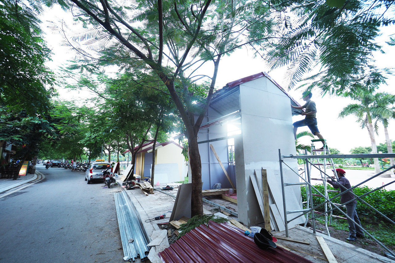 Trinh Cong Son Street in Tay Ho District, Hanoi. Photo: Tuoi Tre