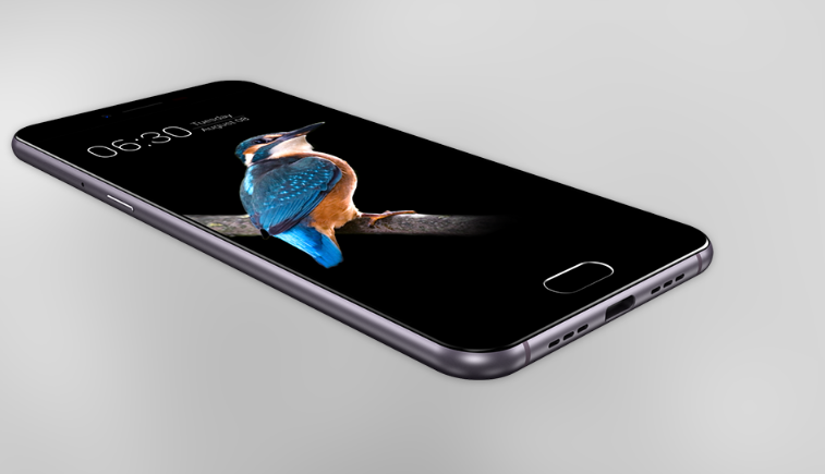 A Bphone 2017 is seen in this photo on Bkav website.