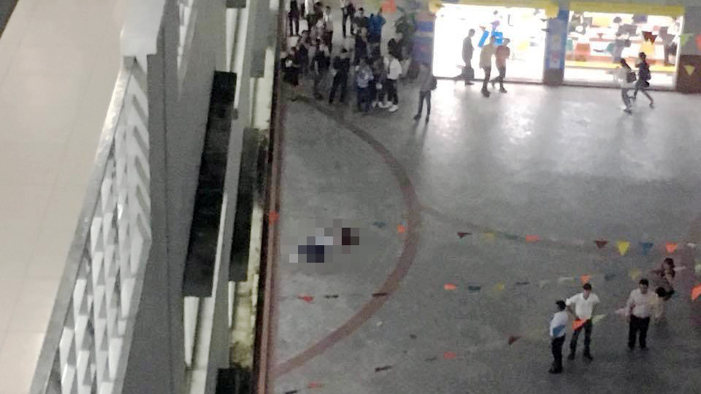The site of the accident. Photo: Facebook