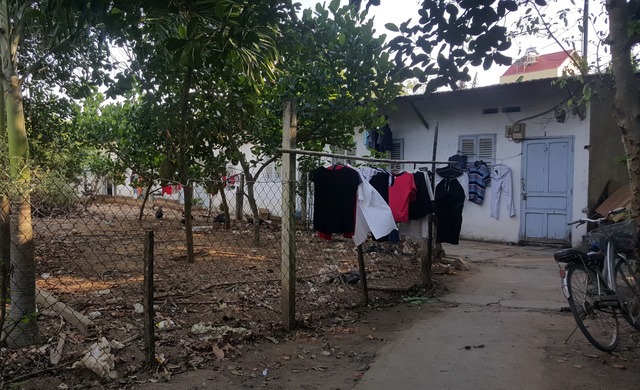 A series of rent houses for internal migrants is seen in Binh Chanh District, outside Ho Chi Minh City. Photo: Tuoi Tre