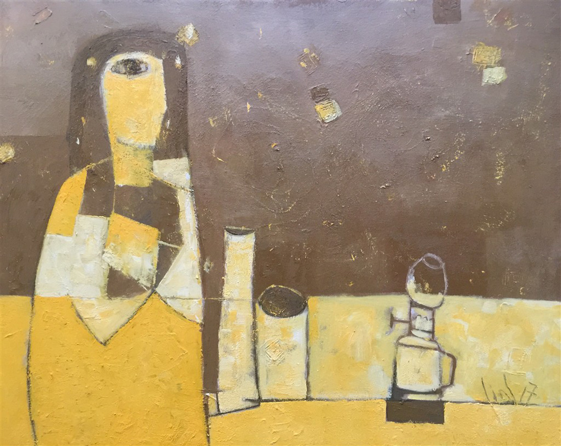 A painting by Tao Linh, G39. Photo: Tuoi Tre