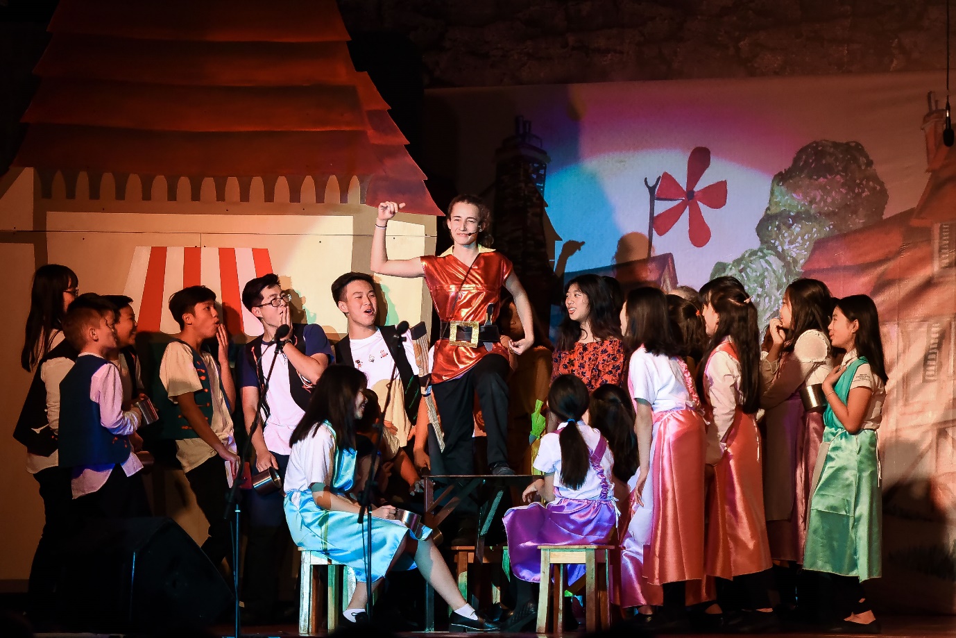 A scene from the performance. Photo: BIS Hanoi