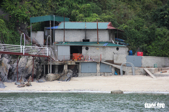 A building is seen on an island of Cat Ba National Park, of Hai Phong City, Vietnam. Video: Tuoi Tre