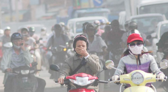 Traffic in Ho Chi Minh City. Photo: Tuoi Tre