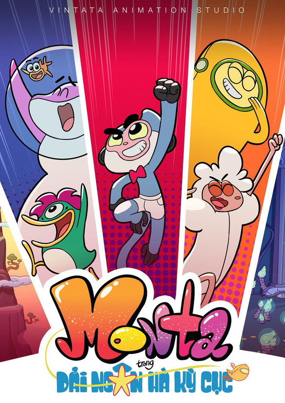 A poster for Monta in the Bizarre Galaxy. Photo: VinTaTa