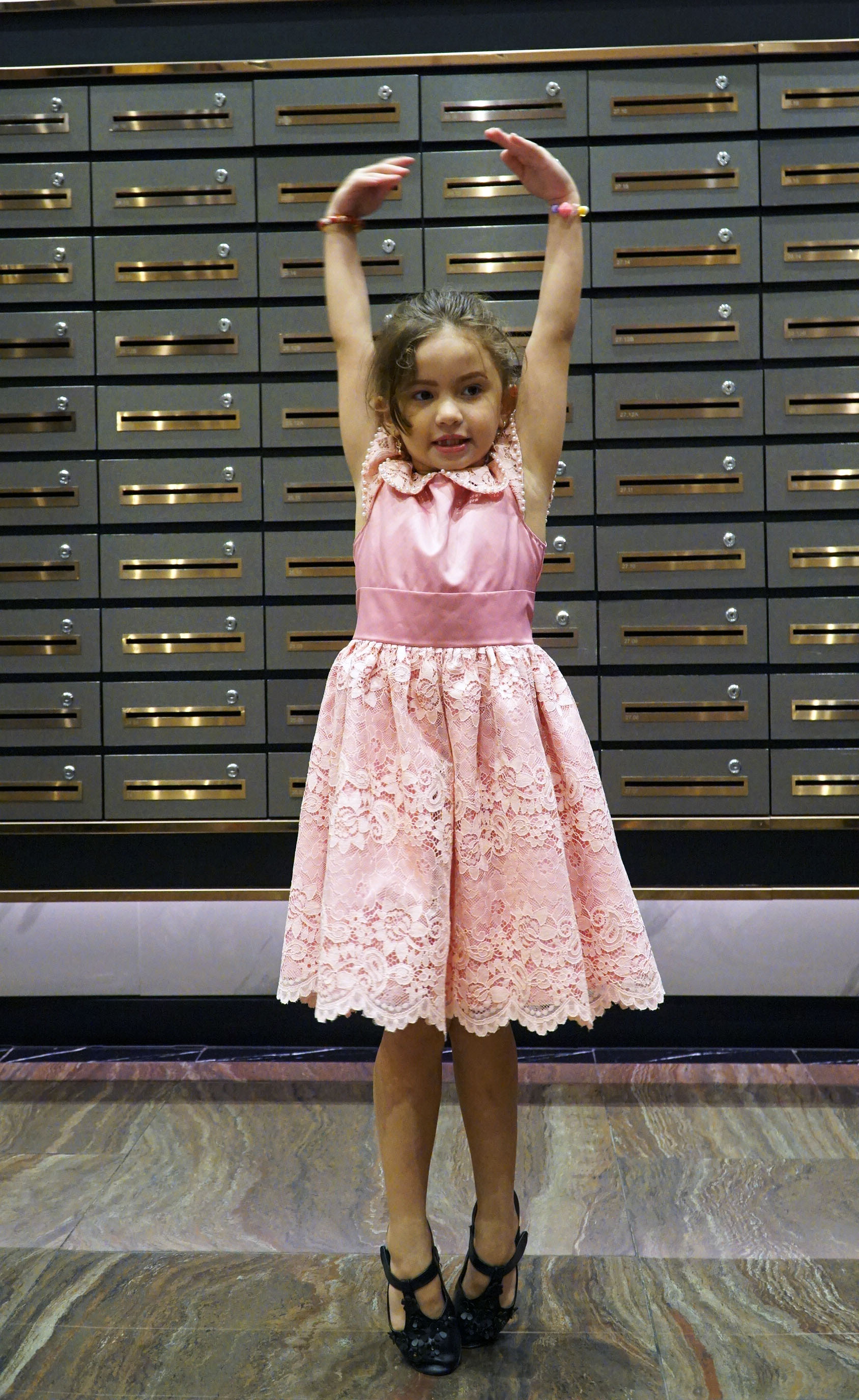 Swar shared she loves learning ballet. Photo: Duyen Phan/ Tuoi Tre