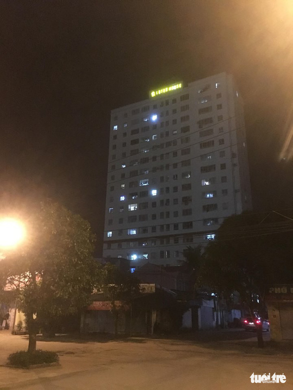 The 15-story Lotus House Apartment Building. Photo: Tuoi Tre