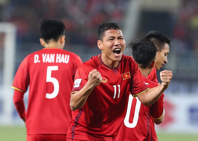 Vietnam's striker Nguyen Anh Duc. Photo: Tuoi Tre