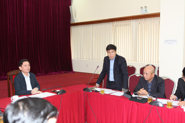  Minister of Transport Nguyen Van The speaks at a meeting on December 27, 2018. Photo: Tuoi Tre