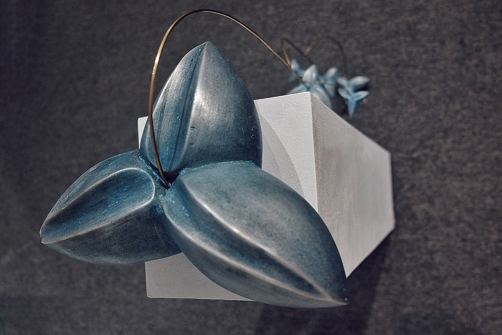 Le Anh Vu’s Lunar January Fruit at an exhibition in Ho Chi Minh City, Vietnam, December 2018. Photo: Tuoi Tre