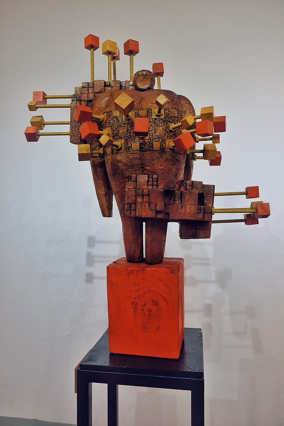 Nguyen Hoai Huyen Vu’s Street 1 at an exhibition in Ho Chi Minh City, Vietnam, December 2018. Photo: Tuoi Tre