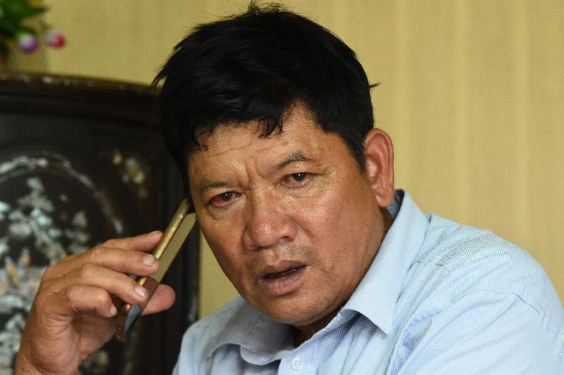 Doan Van Thanh, the father of Vietnamese woman Doan Thi Huong accused of killing Kim Jong Nam, insists his daughter is innocent and hopes she will be home soon. Photo: AFP