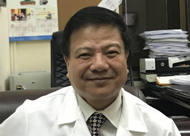  Nguyen Van Kinh, director of the National Hospital of Tropical Diseases in Hanoi. Photo: Lan Anh / Tuoi Tre