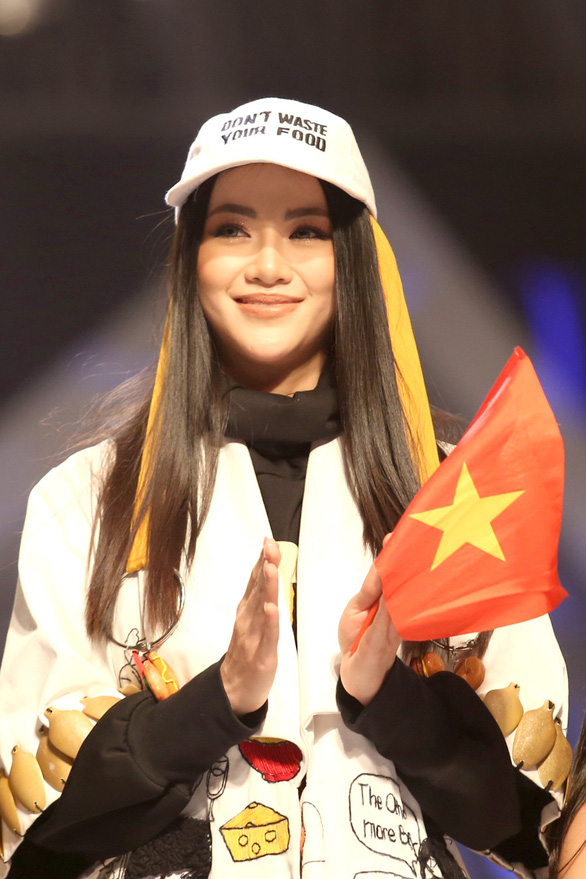 Miss Earth 2018 Nguyen Phuong Khanh. Photo: Gia Tien / Tuoi Tre
