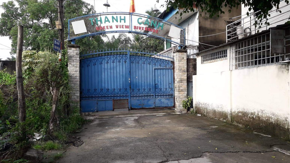 The entrance of Thanh Canh ecotourism site. Photo: Ba Son / Tuoi Tre