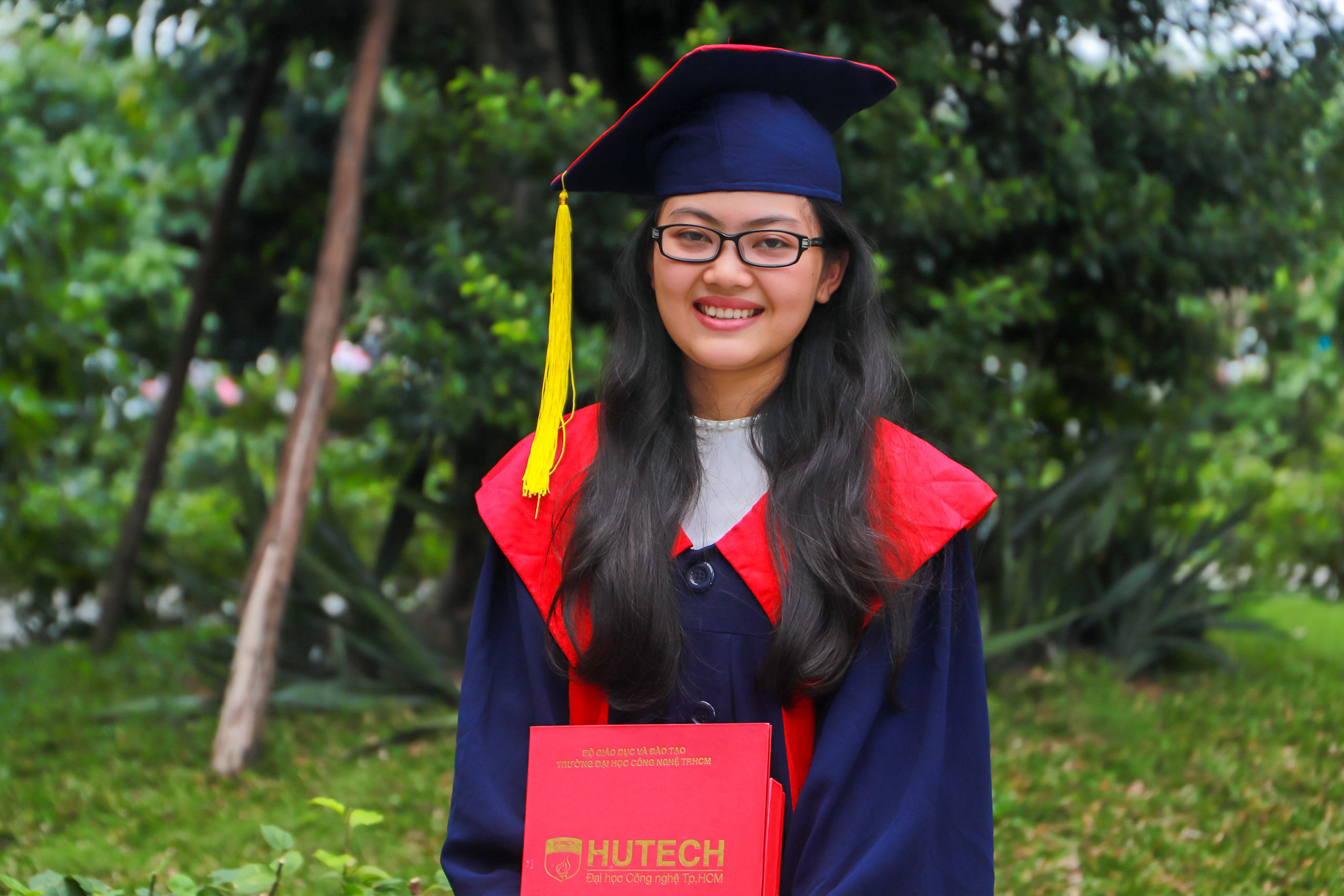 Huynh Thi Nu Nhi in a photo she provided Tuoi Tre (Youth) Newspaper