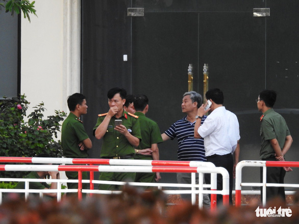 Competent authorities investigate the urban area. Photo: Tien Thang / Tuoi Tre