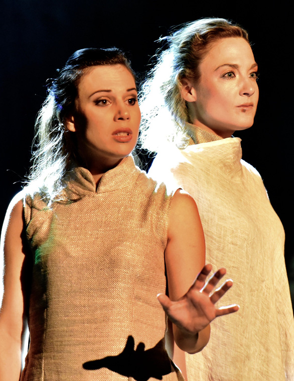 A scene from Kim Van Kieu performance in Paris in June 2017. Photo: Institut Français de Hanoï