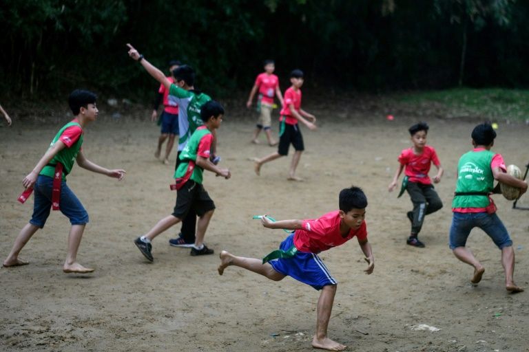 French colonialists first brought rugby to Vietnam. Photo: AFP