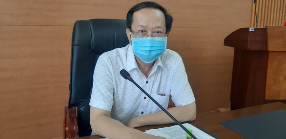 Nguyen Van Hai, director of the Department of Health in Quang Nam Province, is pictured on April 3, 2020. Photo: Le Trung / Tuoi Tre