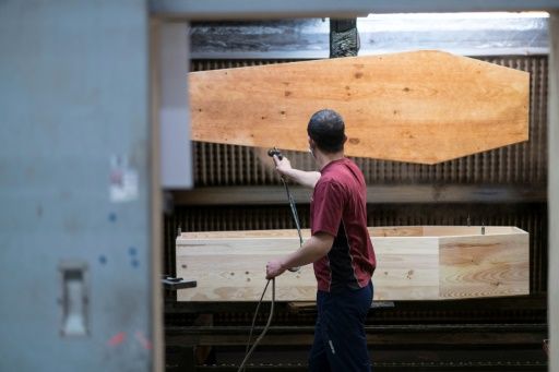 The factory is no stranger to responding to crises having bolstered production when the 2003 heatwave claimed nearly 15,000 people in France. Photo: AFP