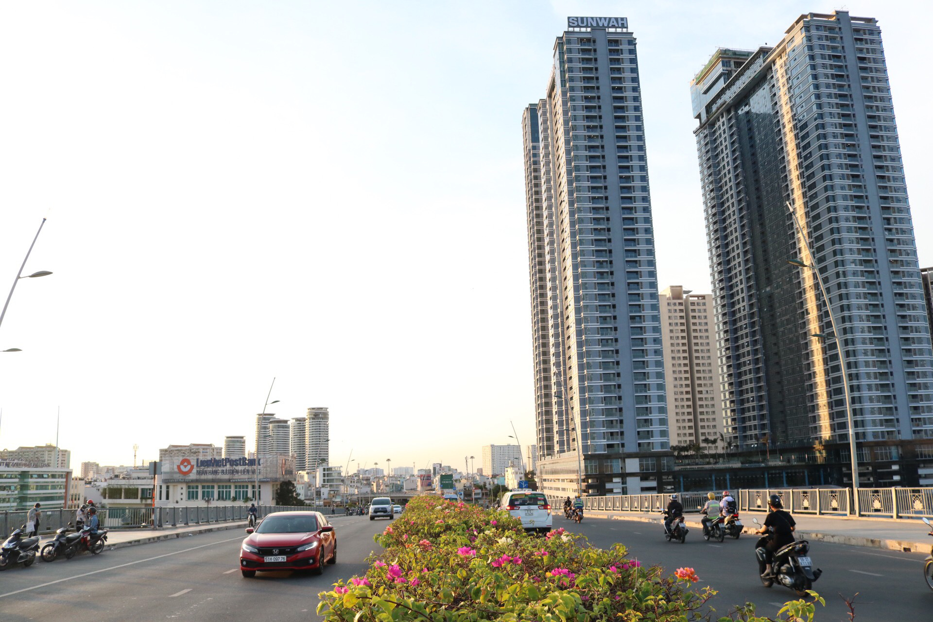 Good visibility in Ho Chi Minh City, Vietnam. Photo: Hoang An / Tuoi Tre