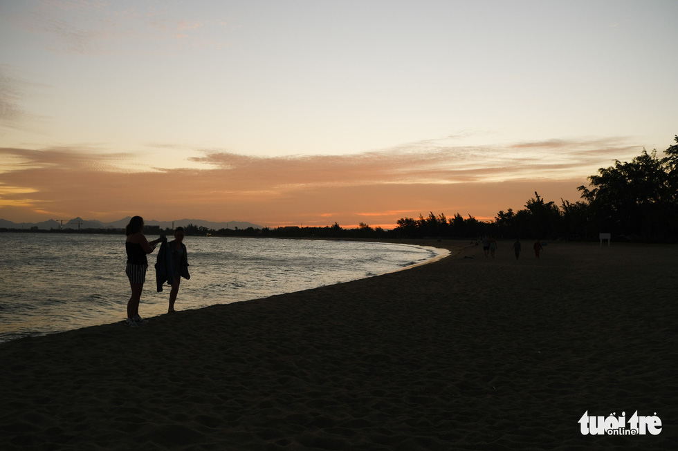 Ninh Chu Beach, another well-known destination of Ninh Thuan Province in south-central Vietnam. Photo: Tan Luc / Tuoi Tre