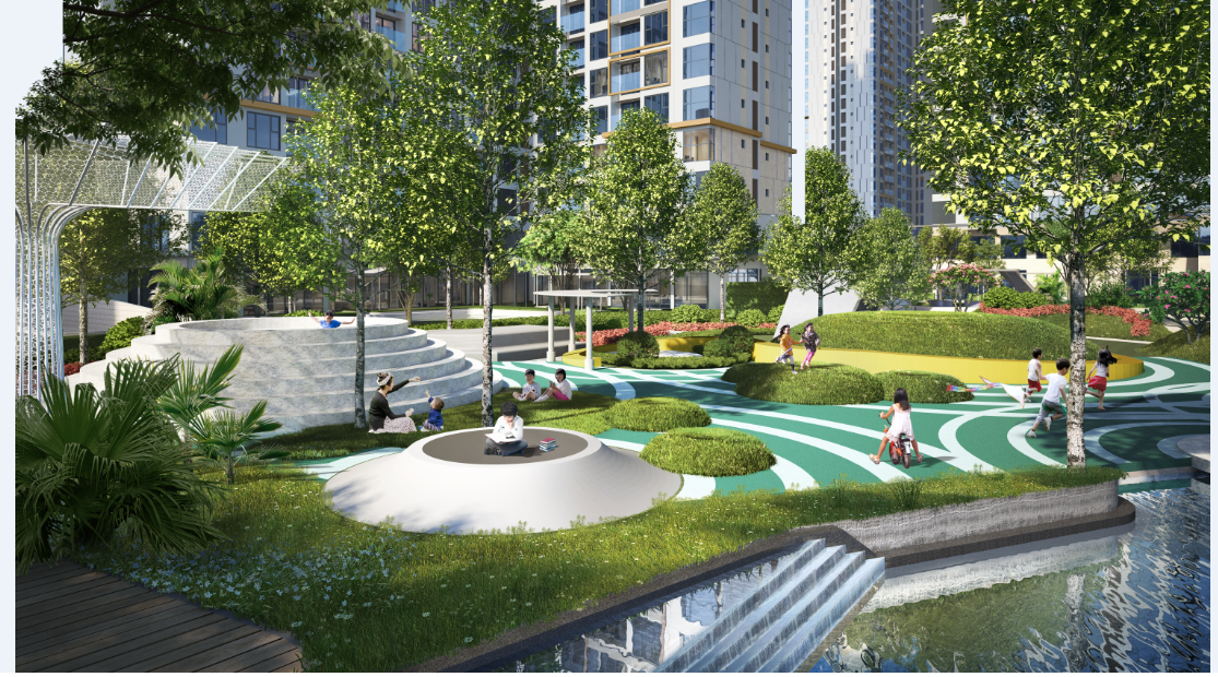Masteri Centre Point offers an array of relaxing spaces, ideal for finding balance and peace.