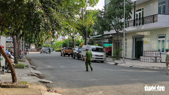 Truong Chau Huu Danh's house in Long An Province, southern Vietnam, was searched on December 17, 2020. Photo: An Long / Tuoi Tre