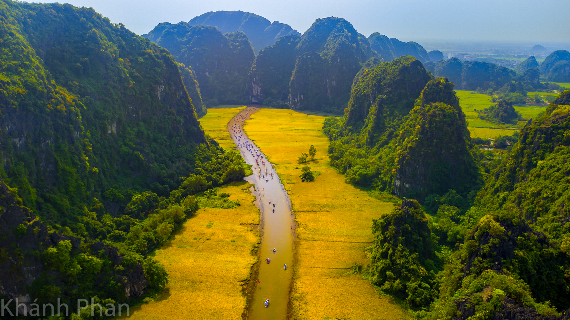 Tam Coc tourism site is seen in this photo taken in the northern province of Ninh Binh