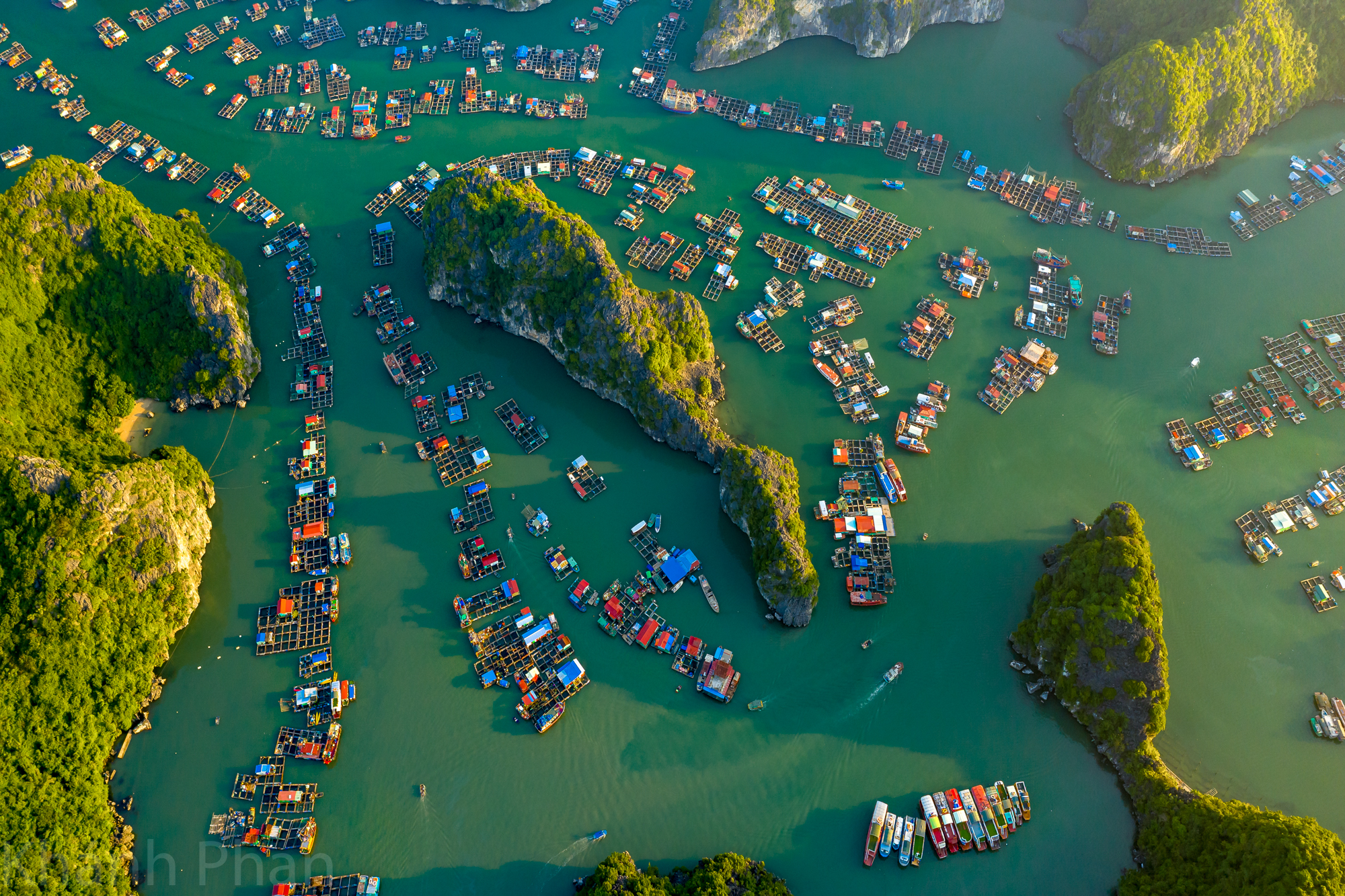 Cat Ba archipelago off the coast of Hai Phong City in northern Vietnam