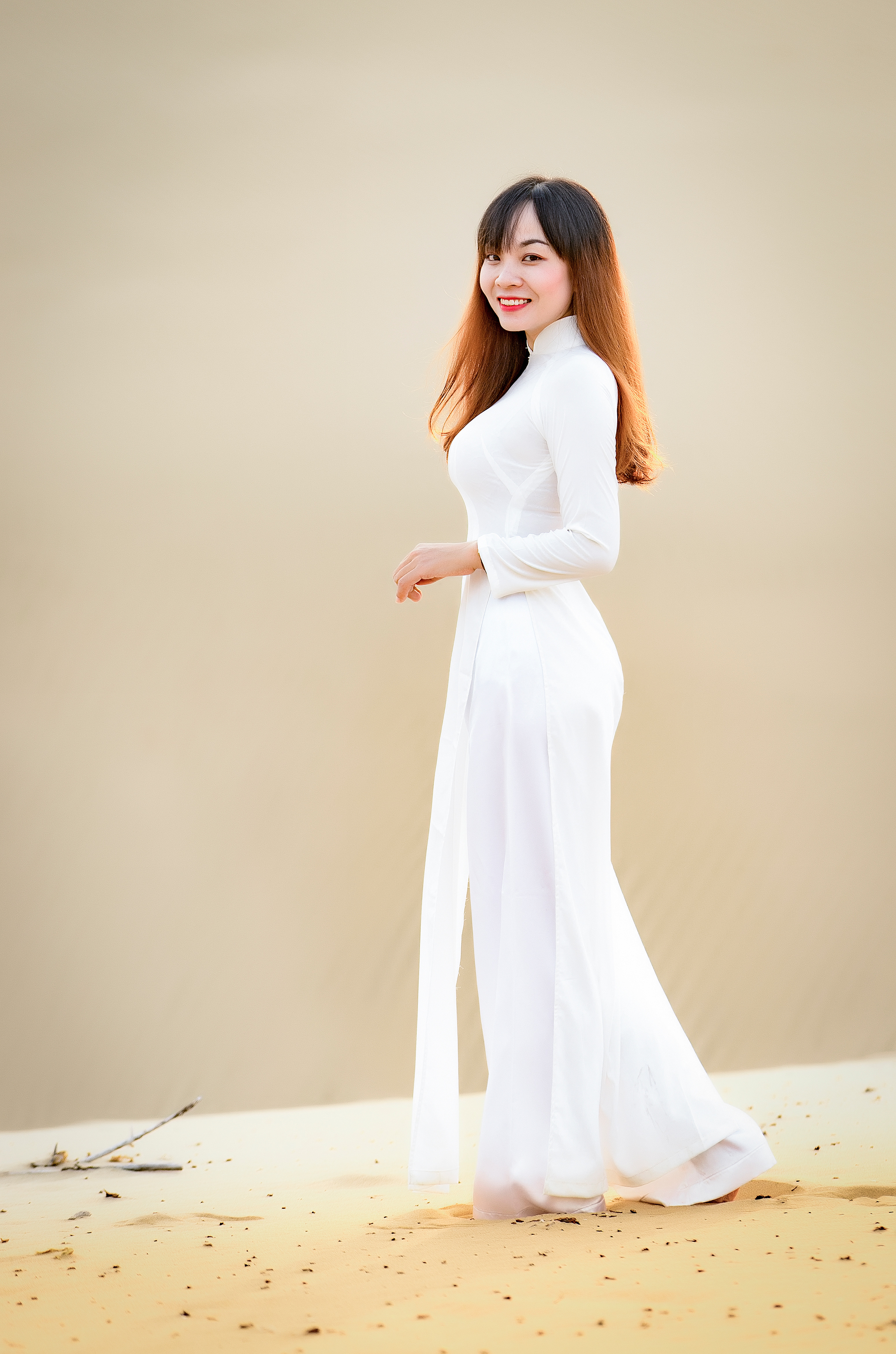 Vietnamese photographer Khanh Phan is seen in a photo she provided Tuoi Tre News