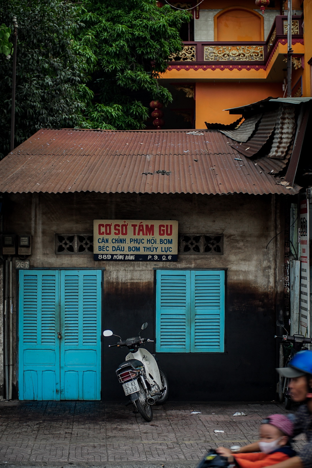 A photo from Nguyen’s ‘Saigon Old Texts’ photo series