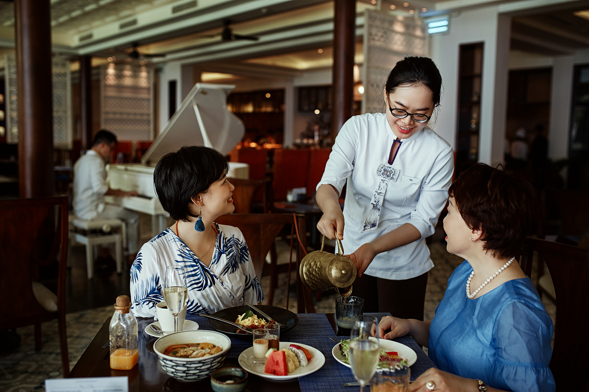 A desire to be of service to guests