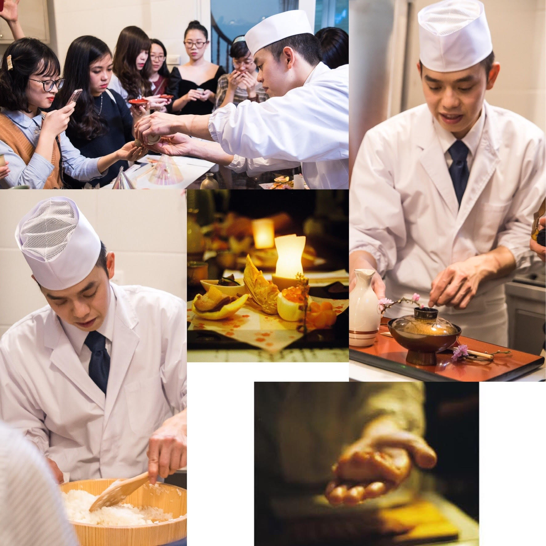 Phuoc prepares dishes during the lunar new year holiday in 2018  for the Vietnamese community in the city of Muroran, Japan. Supplied photo