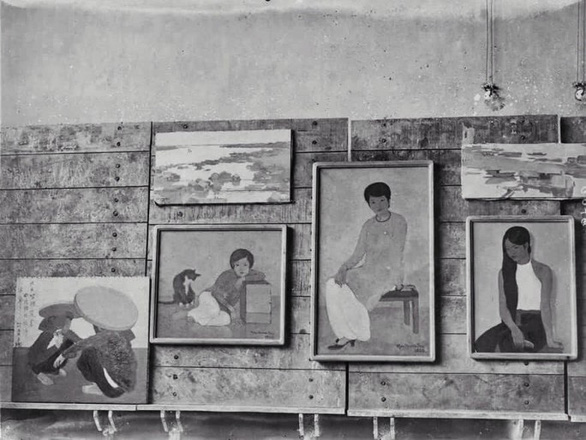 The exhibition of paintings at the Indochina Fine Arts College in 1930 - Photo: SOTHEBY'S