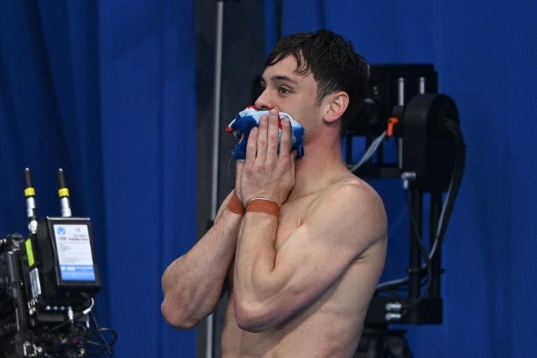 Tom Daley, diving gold medallist in Tokyo, is one of 179 out LGBTQ athletes competing at the Olympics. Photo: AFP
