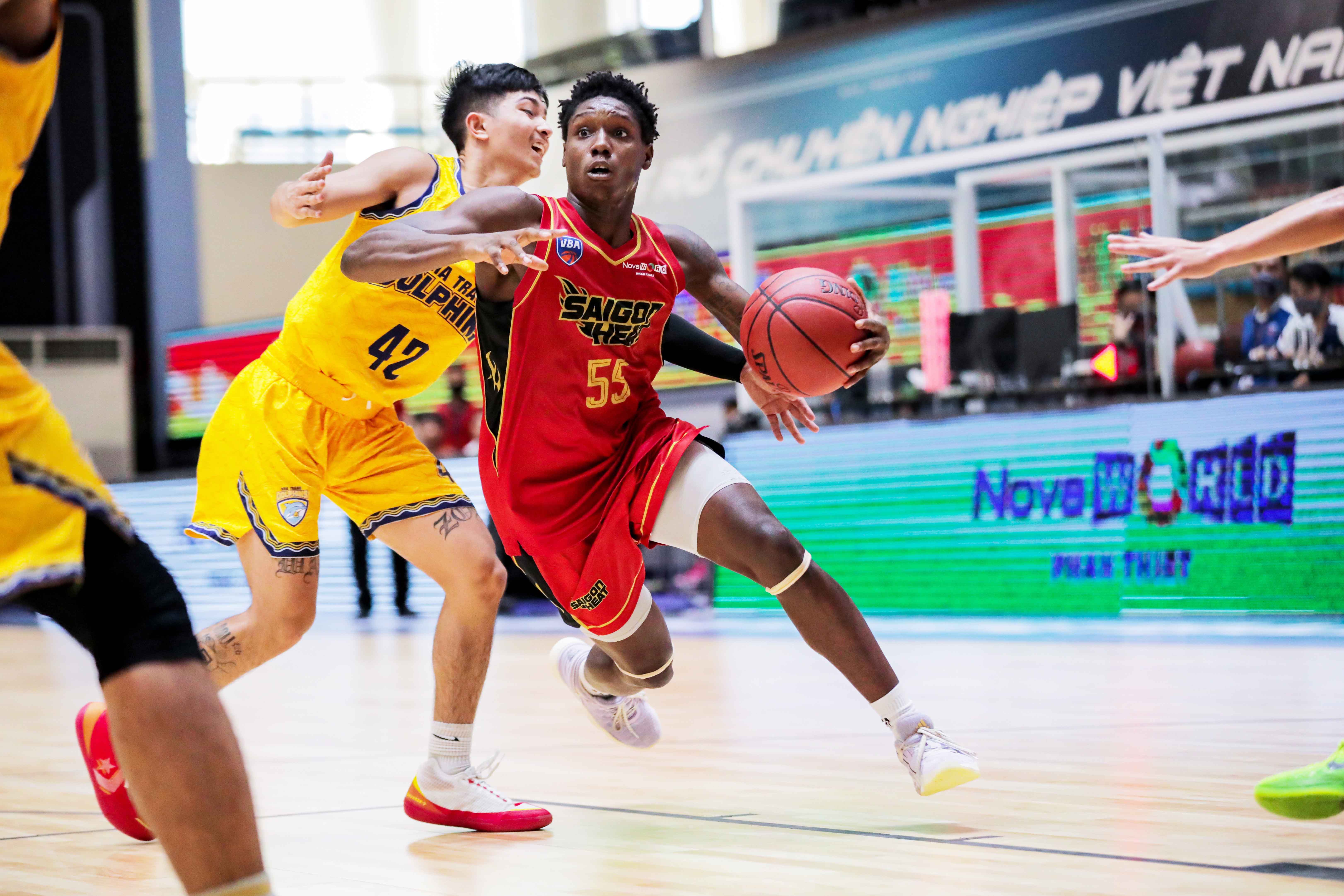 Daquan Bracey of the Saigon Heat. Photo: VBA